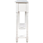 Console avec 2 tiroirs et étagère inférieure