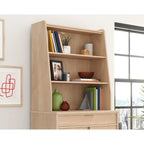 Vitrine bibliothèque avec étagères réglables