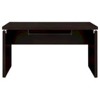 Bureau d'angle avec tablette coulissante pour clavier et tiroir classeur