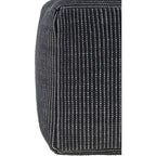 Pouf tressé à grosses mailles