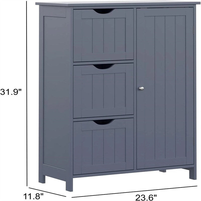 Meuble de rangement bas avec tiroirs