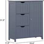 Meuble de rangement bas avec tiroirs