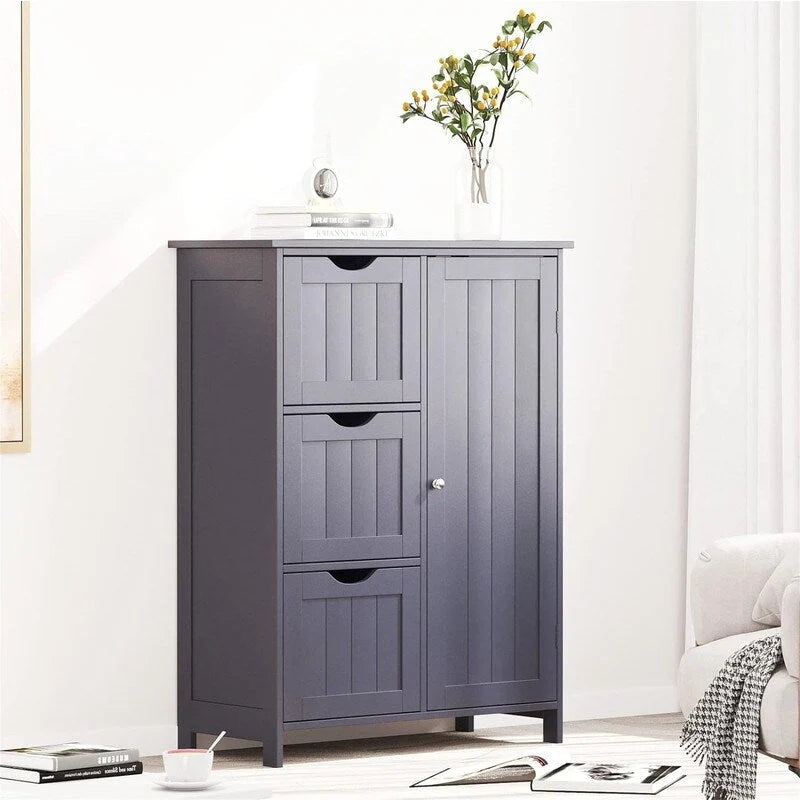 Meuble de rangement bas avec tiroirs