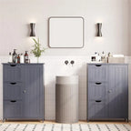 Meuble de rangement bas avec tiroirs