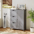 Meuble de rangement bas avec tiroirs