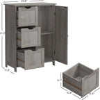 Meuble de rangement bas avec tiroirs