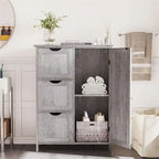 Meuble de rangement bas avec tiroirs