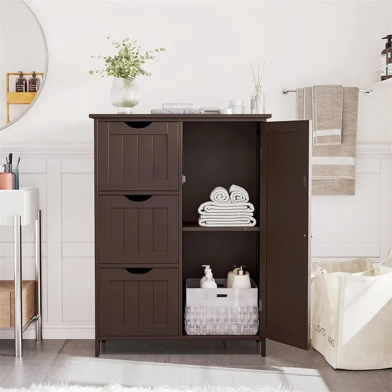 Meuble de rangement bas avec tiroirs