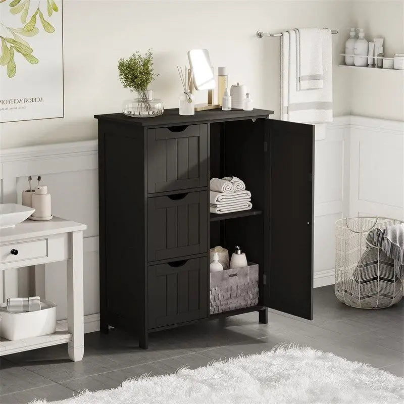 Meuble de rangement bas avec tiroirs