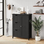 Meuble de rangement bas avec tiroirs