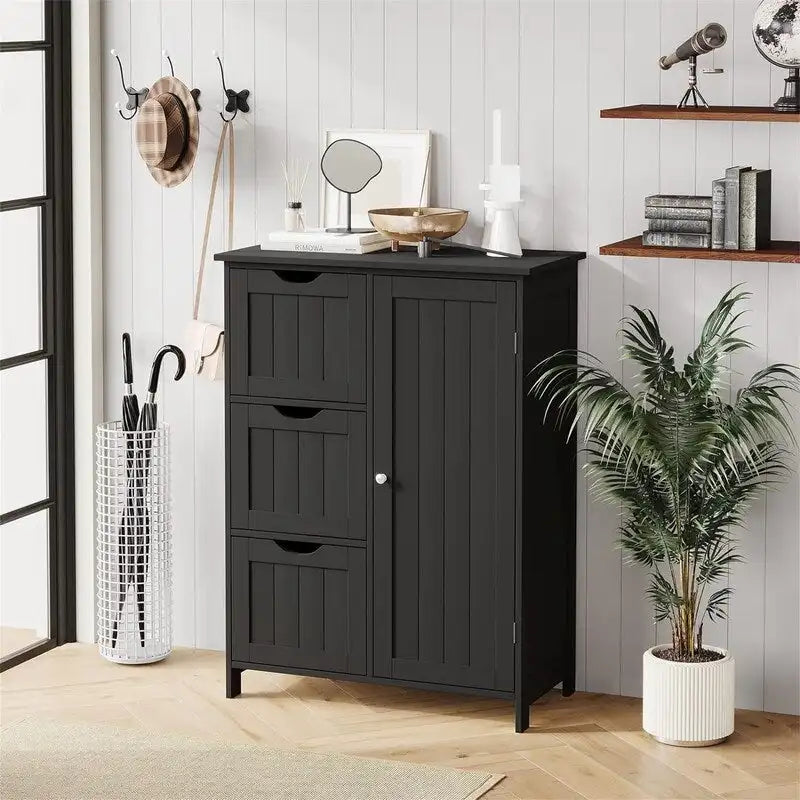 Meuble de rangement bas avec tiroirs
