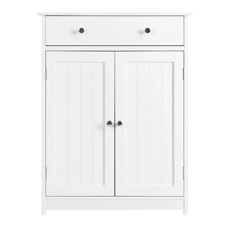 Meuble de rangement sur pied avec 1 tiroir et 2 portes